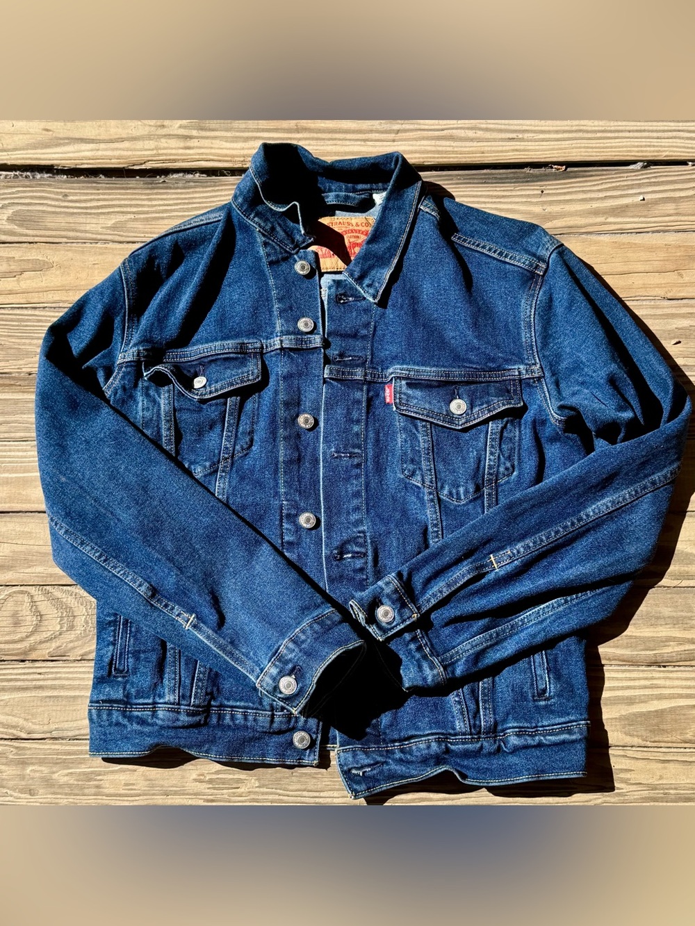 Authentic Denim Levi Strauss & Co Jacket Size:Small